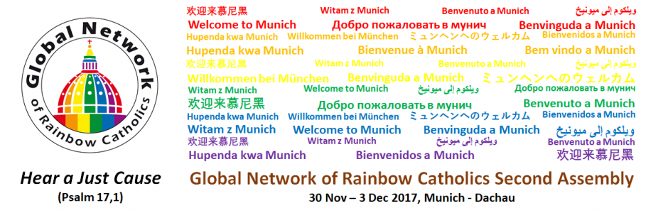 Globālā Varavīksnes katoļu tīkla (Global Network of Roman Catholics – GNRC) 2. Asambleja 2017. g. 30. novembris – 3. decembris, Minhene